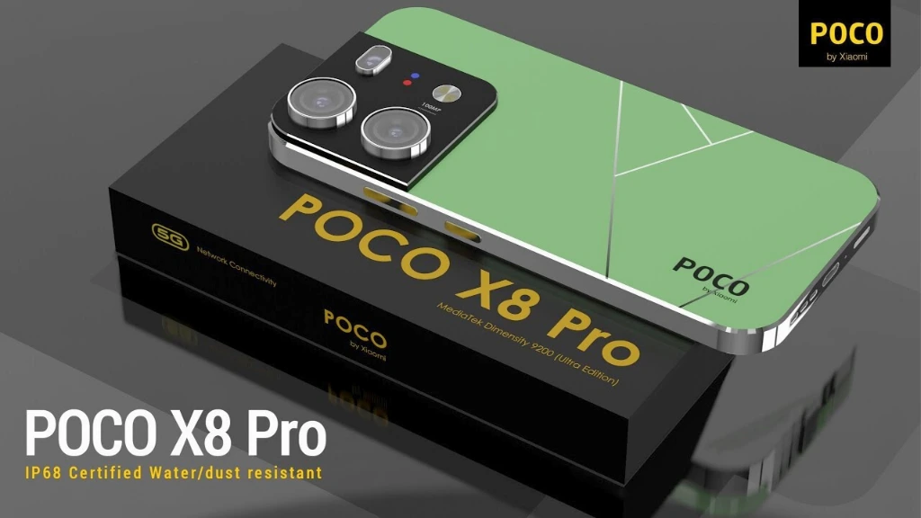 100W फास्ट चार्जिंग और AI सपोर्ट के साथ बाजार में तहलका मचाने आ रहा है Poco X8 Pro 5G स्मार्टफोन