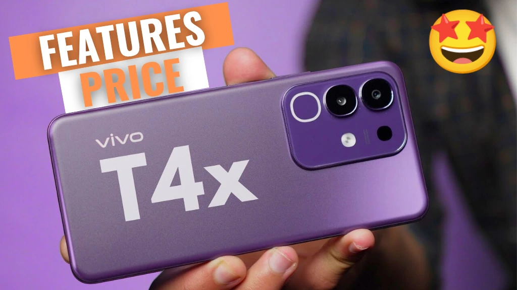 मिडिल क्लास के बजट में हुआ लॉन्च! 6500mAh की बड़ी बैटरी के साथ आया Vivo T4x 5G Smartphone