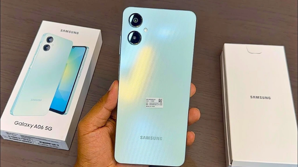 एकदम किफायती कीमत पर मिल रहा है Samsung Galaxy A06 5G Smartphone, जो आता है 5000mAh बड़ी बैटरी के साथ