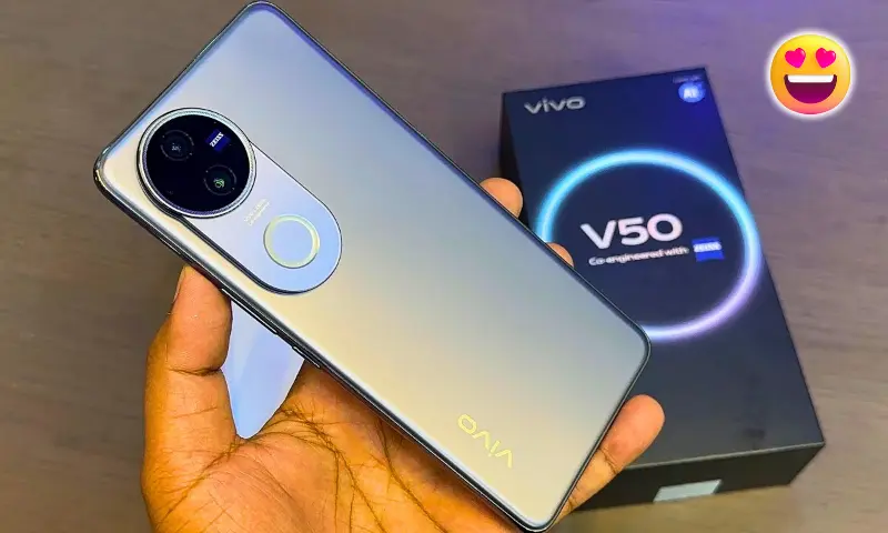 आखिरकार Vivo ने लॉन्च कर दिया, 6000mAh बैटरी के साथ दुनिया का सबसे पतला स्मार्टफोन Vivo V50 5G