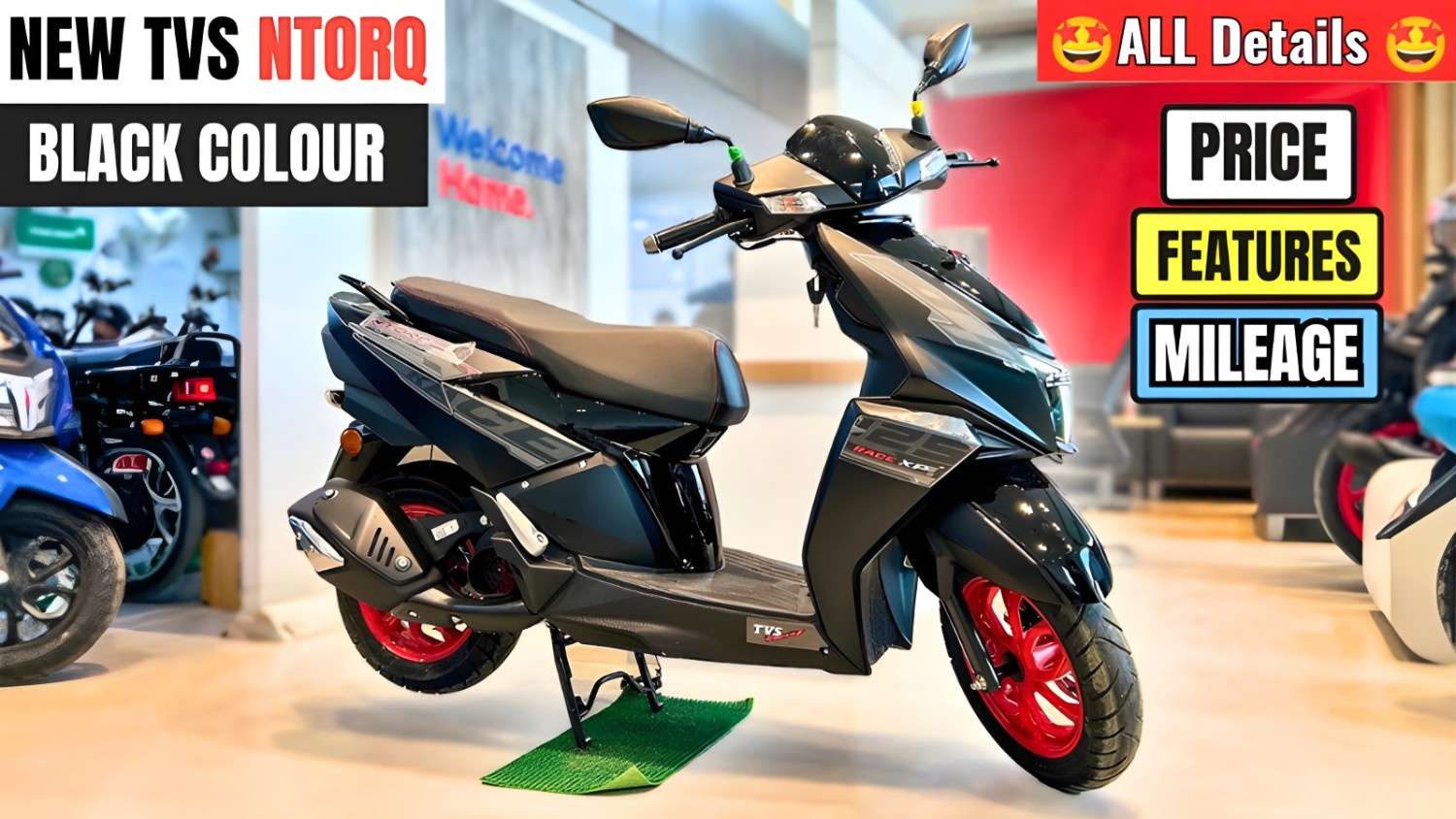 युवाओं की पहली पसंद बनी New TVS Ntorq 125 Scooter दमदार स्पीड, स्मार्ट फीचर्स और स्टाइलिश लुक से मचाई धूम