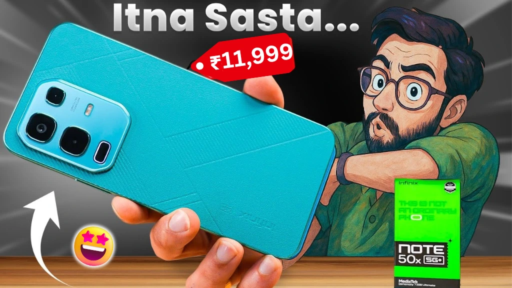 कम दाम में बड़ा धमाका, Infinix Note 50x 5G बना बजट सेगमेंट का गेम चेंजर